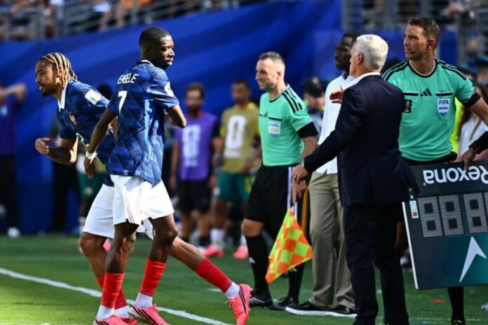 France Sénégal Didier Deschamps match