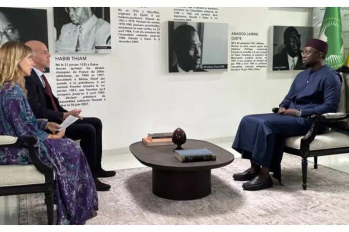 Sénégal Ousmane Sonko chèque en blanc
