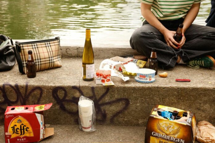 Canicule Paris alcool espace public