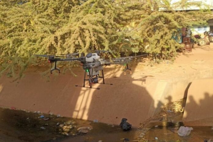 Dengue Sri Lanka drones militaires moustiques