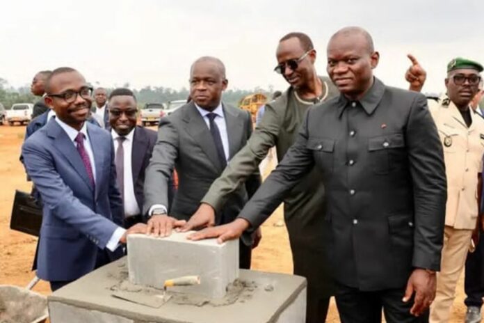 Gabon projet immobilier logements Brice Clotaire Oligui