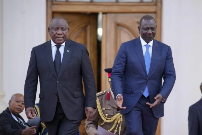 Afrique du Sud xénophobie William Ruto Pretoria
