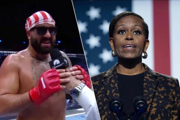 Michelle Obama combat UFC Maison Blanche