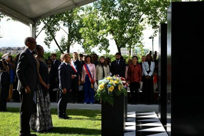 À Paris, Macron et Kagame ensemble pour l’inauguration d’un mémorial historique