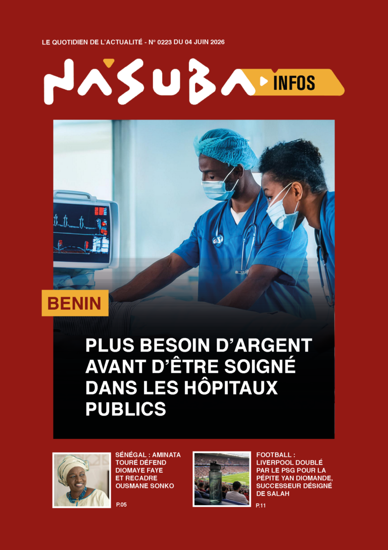 Quotidien Nasuba Infos du 04 juin 2026