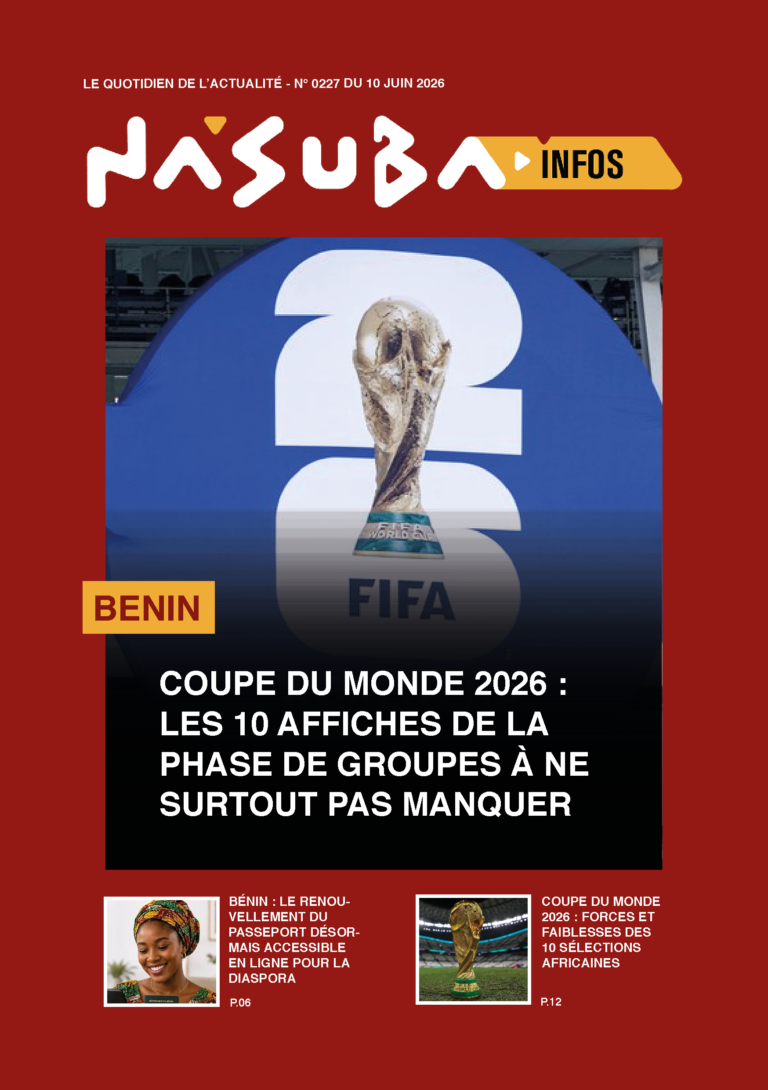Quotidien Nasuba Infos du 10 juin 2026