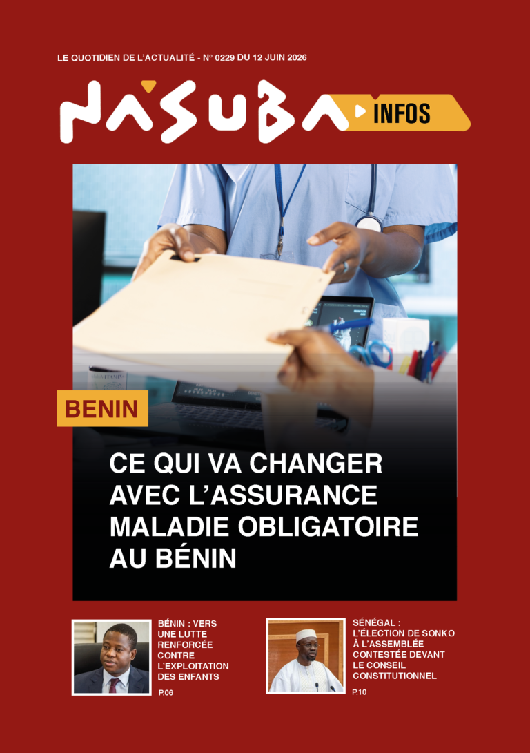 Quotidien Nasuba Infos du 12 juin 2026