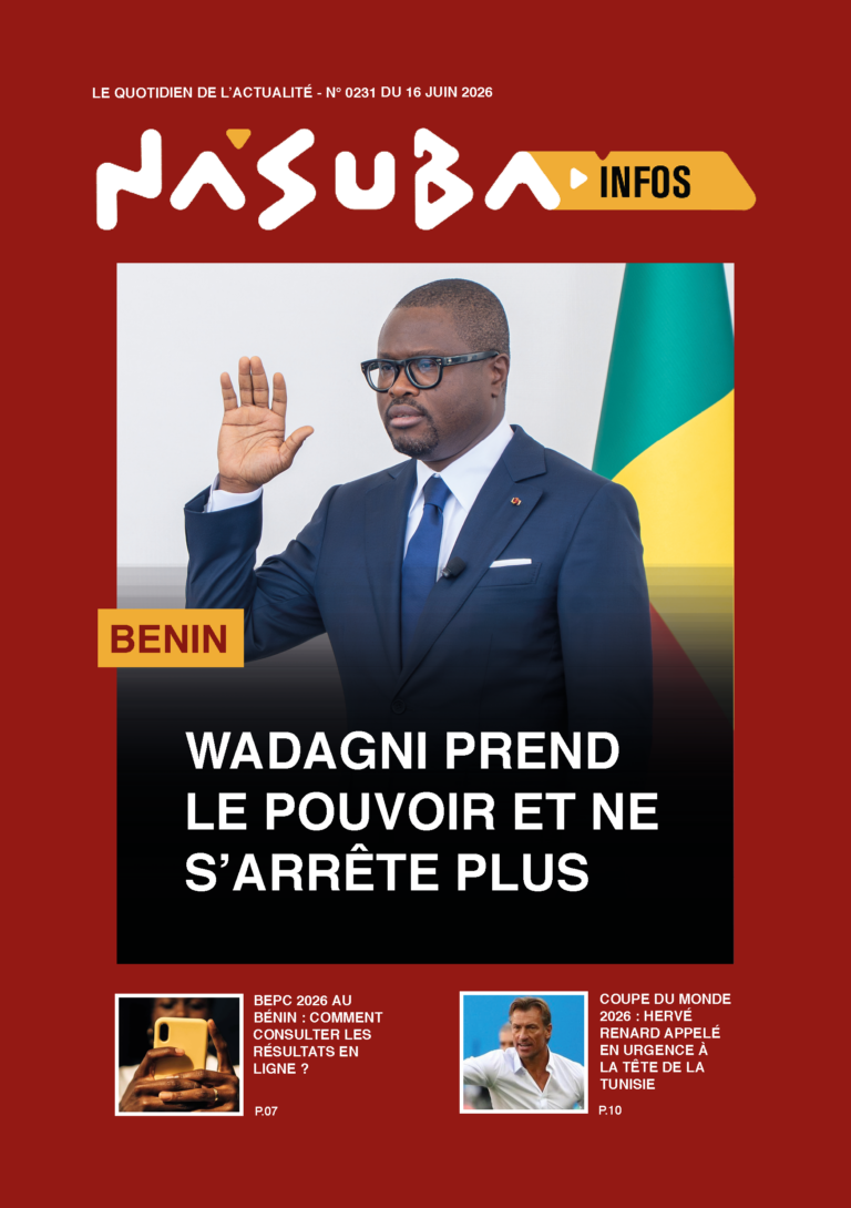 Quotidien Nasuba Infos du 16 juin 2026