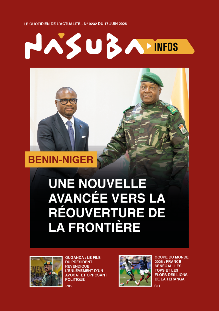 Quotidien Nasuba Infos du 17 juin 2026
