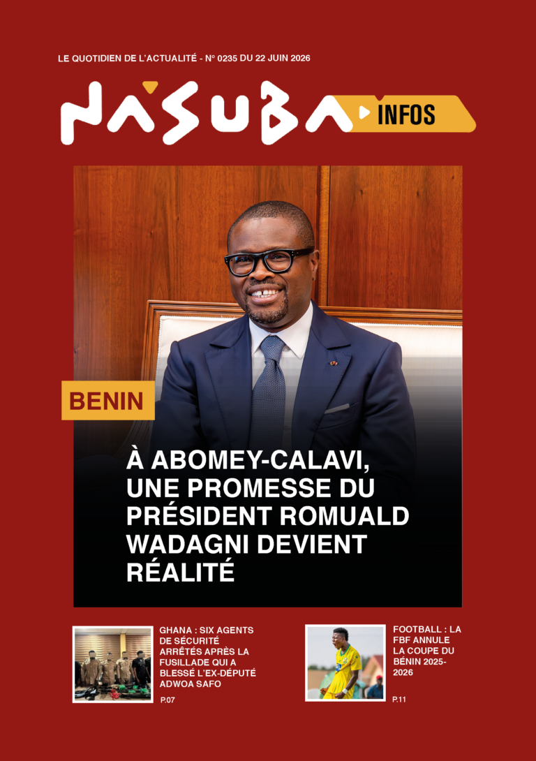 Quotidien Nasuba Infos du 22 juin  2026