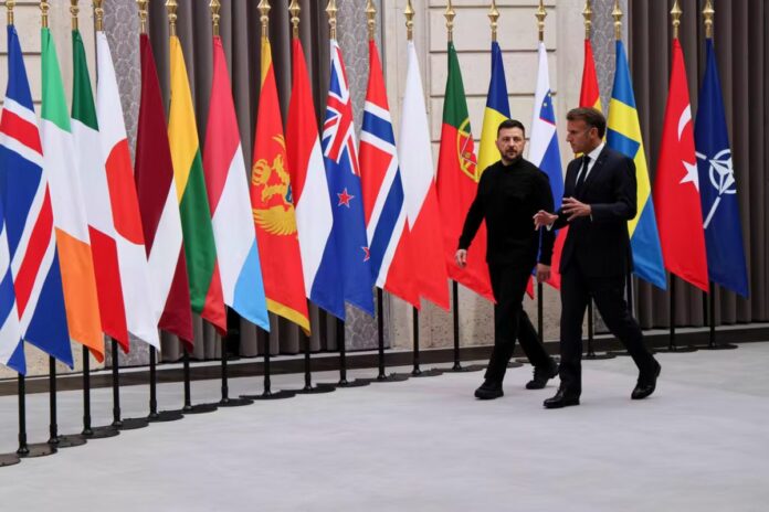 Guerre en Ukraine Kiev Paris coalition des volontaires