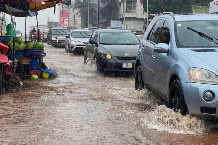 Guinée : alerte météo « extrême » face aux risques d’inondations et de violents orages