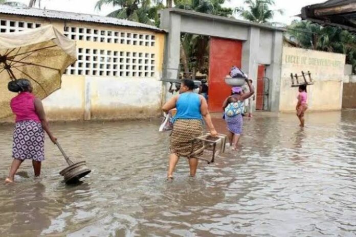 Togo Awatamé inondations familles