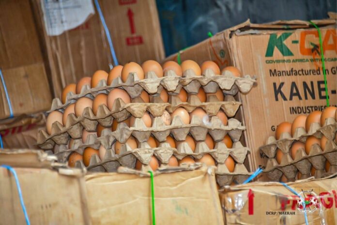 Burkina Faso : le gouvernement fixe les prix maximums des œufs de poules pondeuses