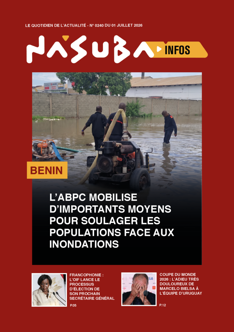 Quotidien Nasuba Infos du 01 juillet 2026