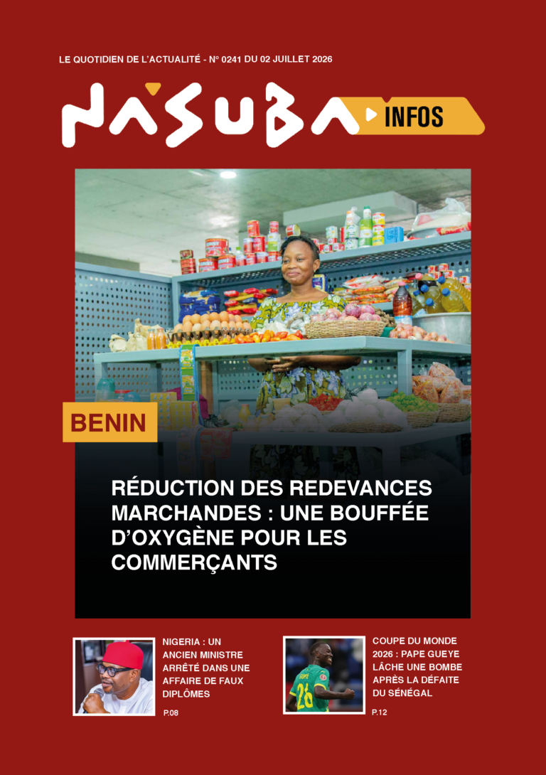 Quotidien Nasuba Infos du 02 juillet 2026