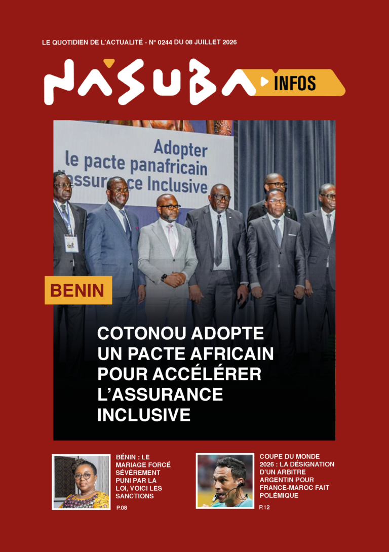 Quotidien Nasuba Infos du 08 juillet 2026