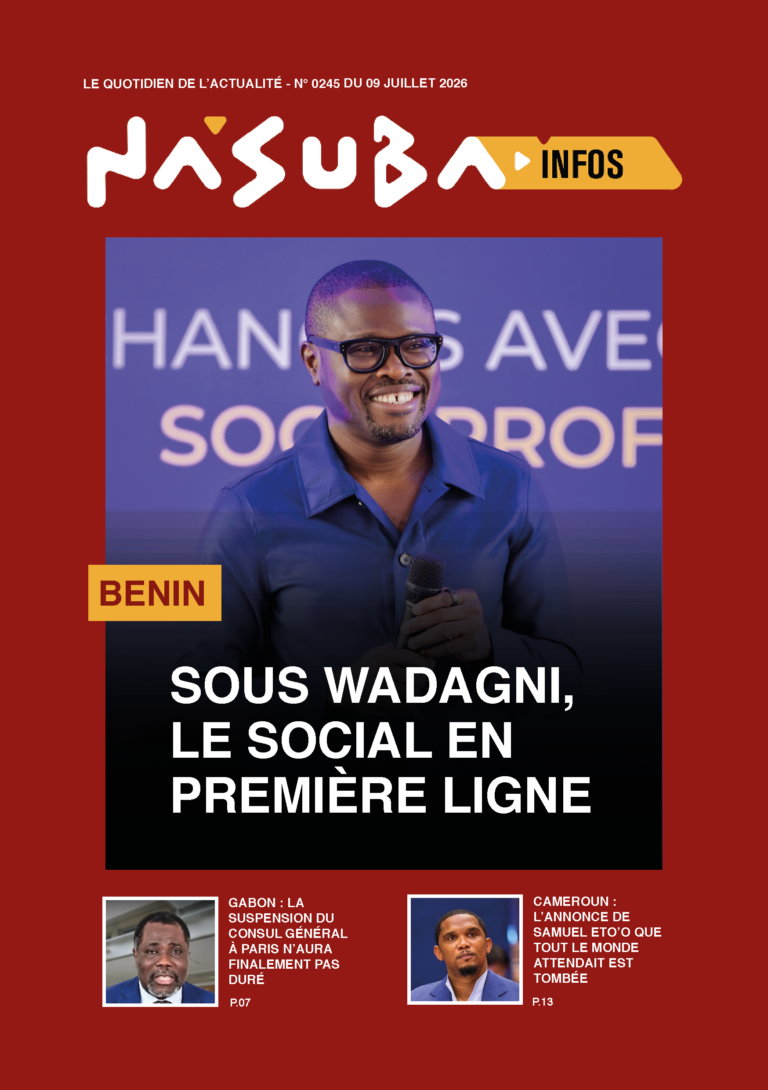 Quotidien Nasuba Infos du 09 juillet 2026