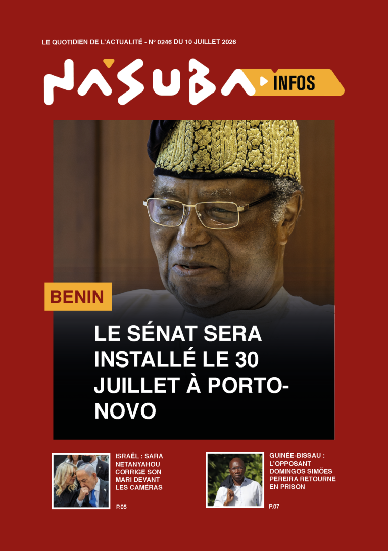 Quotidien Nasuba Infos du 10 juillet 2026