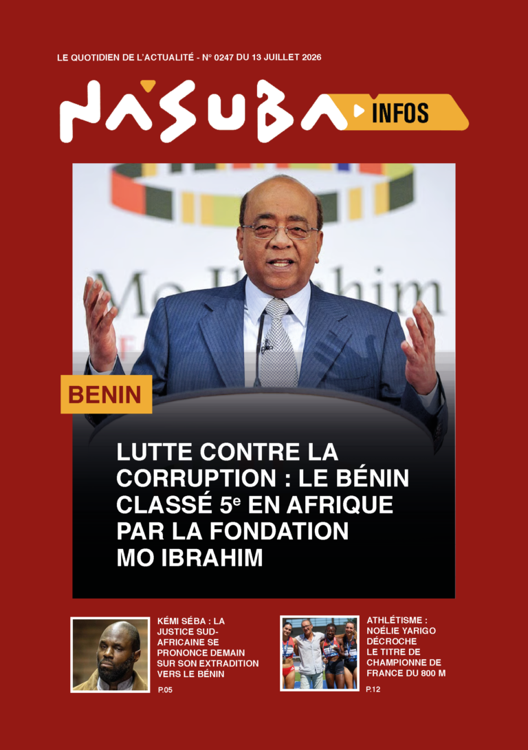 Quotidien Nasuba Infos du 13 juillet 2026