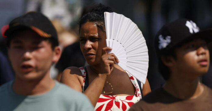 États-Unis canicule 45 °C