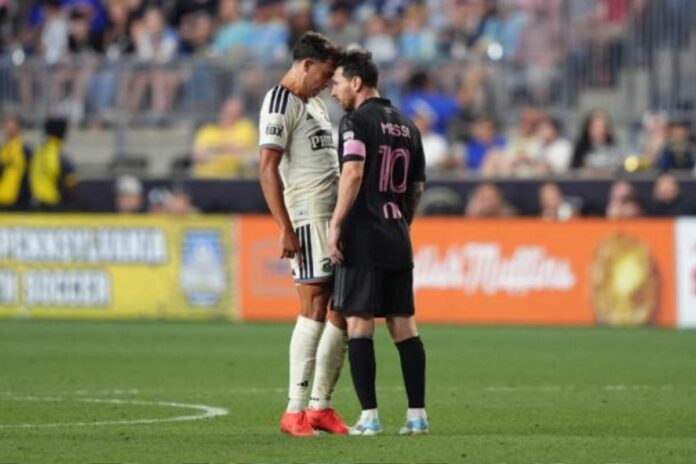 MLS : Lionel Messi sanctionné après avoir giflé un joueur de Philadelphie