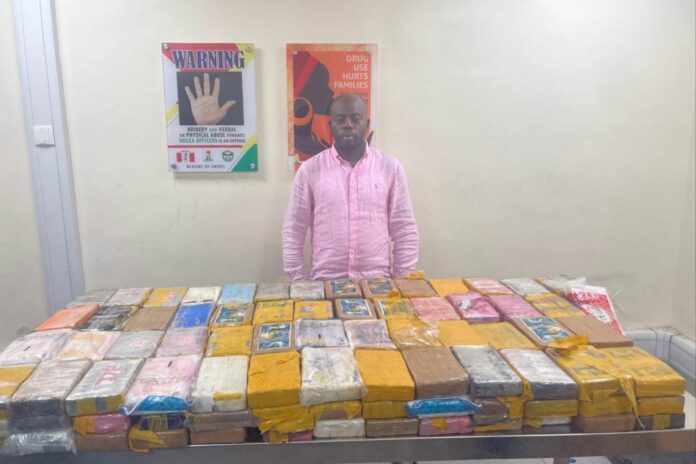 Trafic de cocaïne : la NDLEA porte un coup dur à un vaste cartel au Nigeria