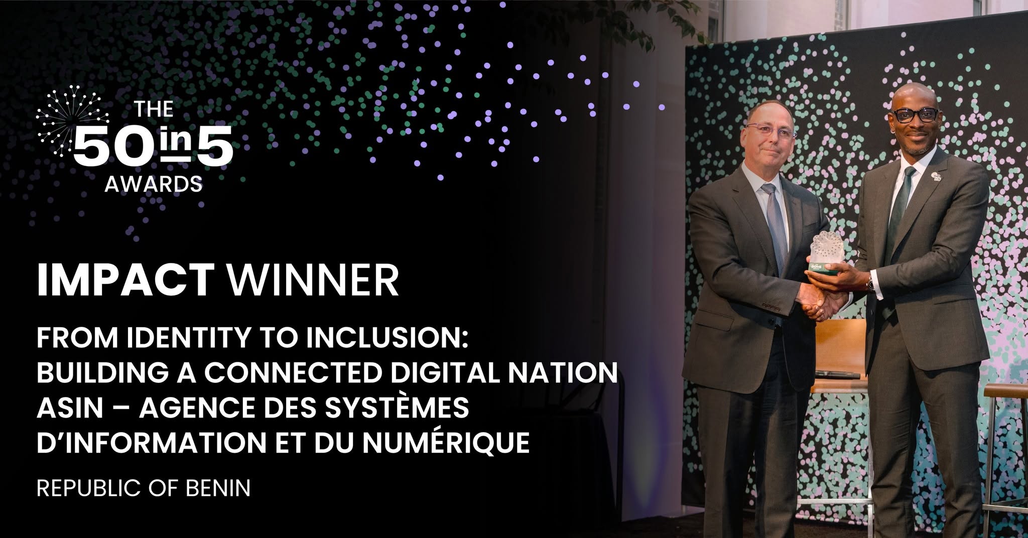 Bénin : l’ASIN remporte le 50-in-5 Impact Award 2026 à New York