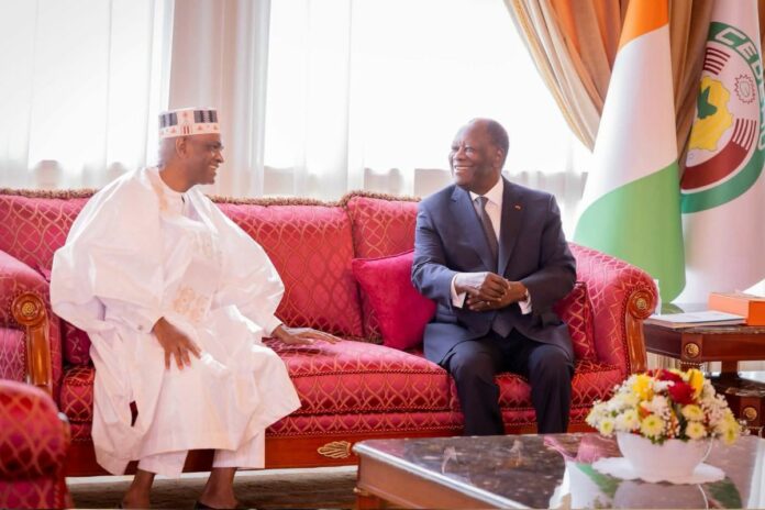 Côte d’Ivoire : le nouvel ambassadeur de Guinée présente ses lettres de créance