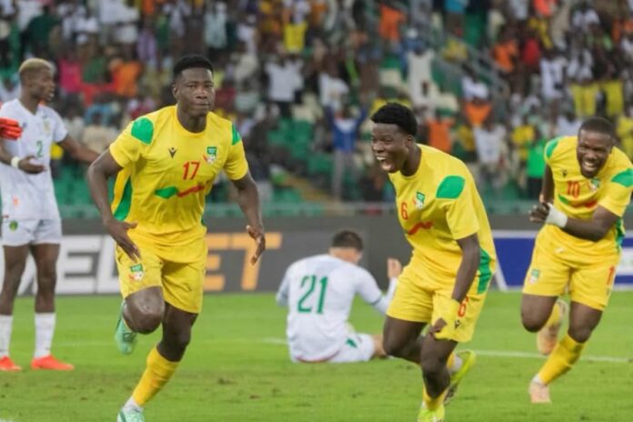 Éliminatoires CAN 2027 : le Bénin bat la Mauritanie grâce au doublé de Rodolfo Aloko