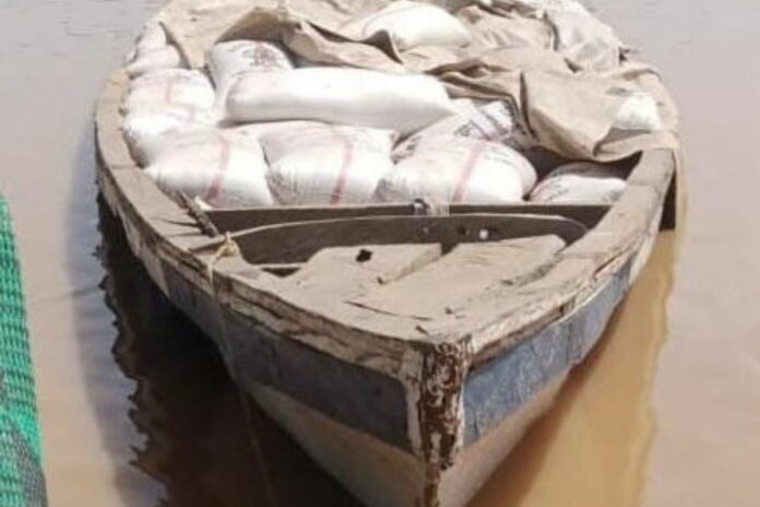 Malanville : 40 sacs de soja saisis sur une barque en direction du Niger