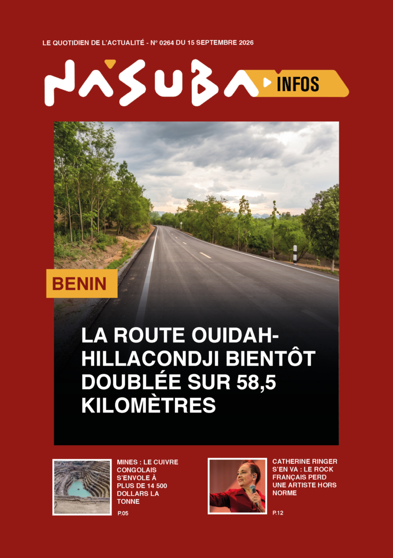 Quotidien Nasuba Infos du mardi 15 septembre 2026