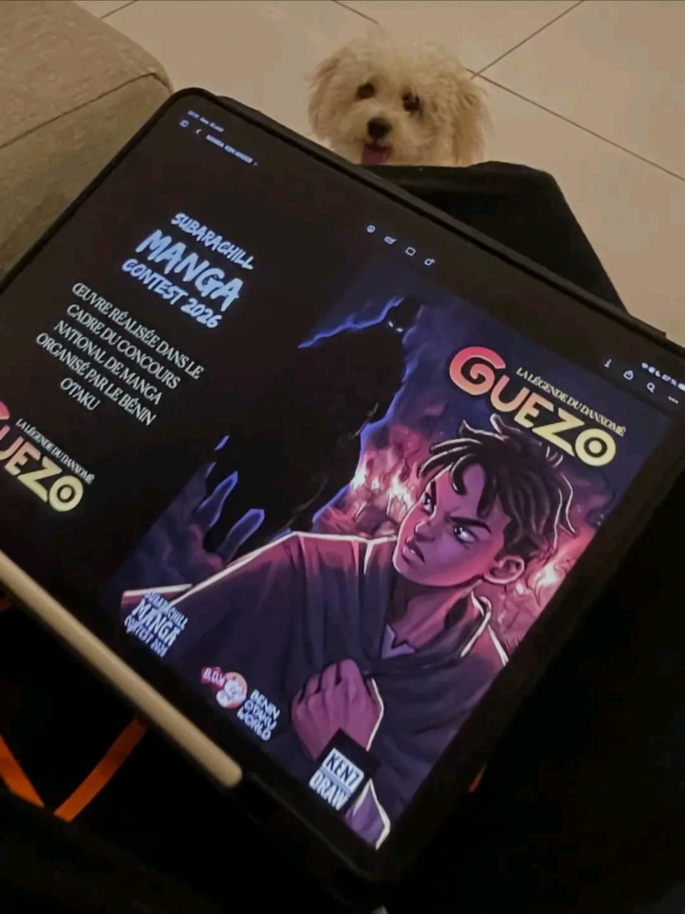 Bénin : Ken Ahossan remporte le SUBARACHILL Manga Contest 2026 avec « GUEZO — La Légende du Danxomè »