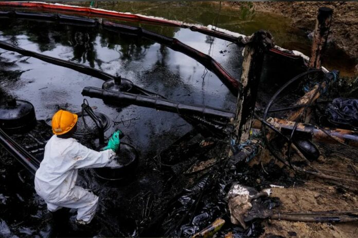Niger : un important déversement de pétrole et de gaz provoque un incident environnemental Niger : un important déversement de pétrole et de gaz provoque un incident environnemental