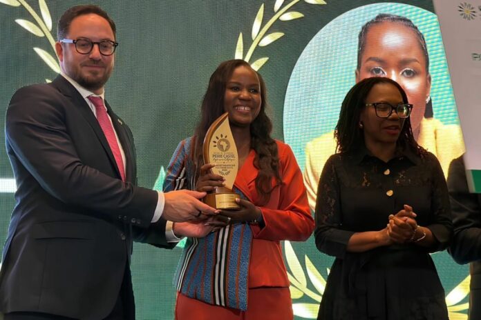 Bénin : Marietta Gonroudobou remporte le Prix Pierre Castel 2026