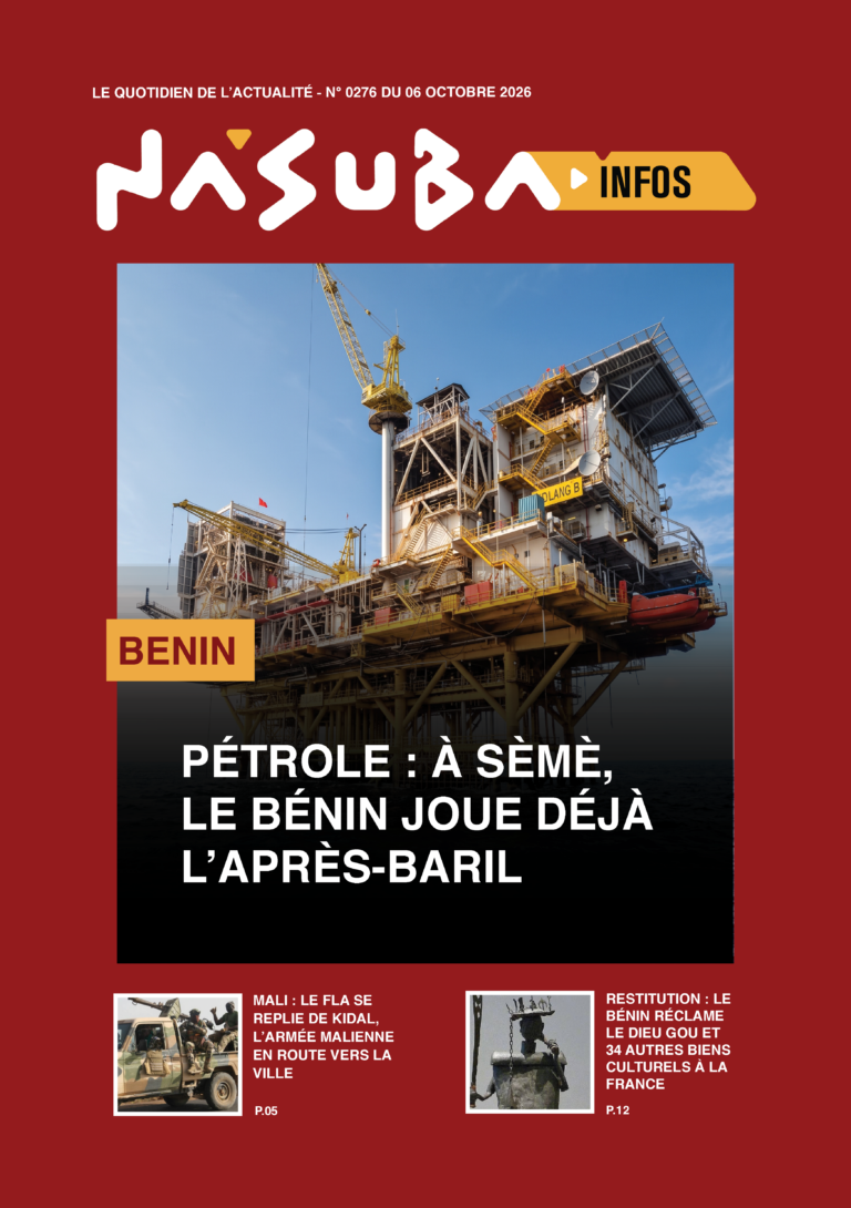 Quotidien Nasuba Infos du mardi 06 octobre 2026