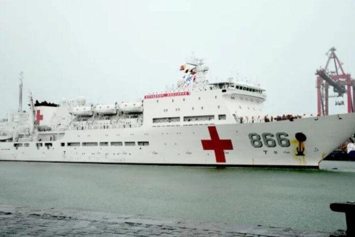 Santé : la Chine déploie son navire-hôpital dans cinq pays africains